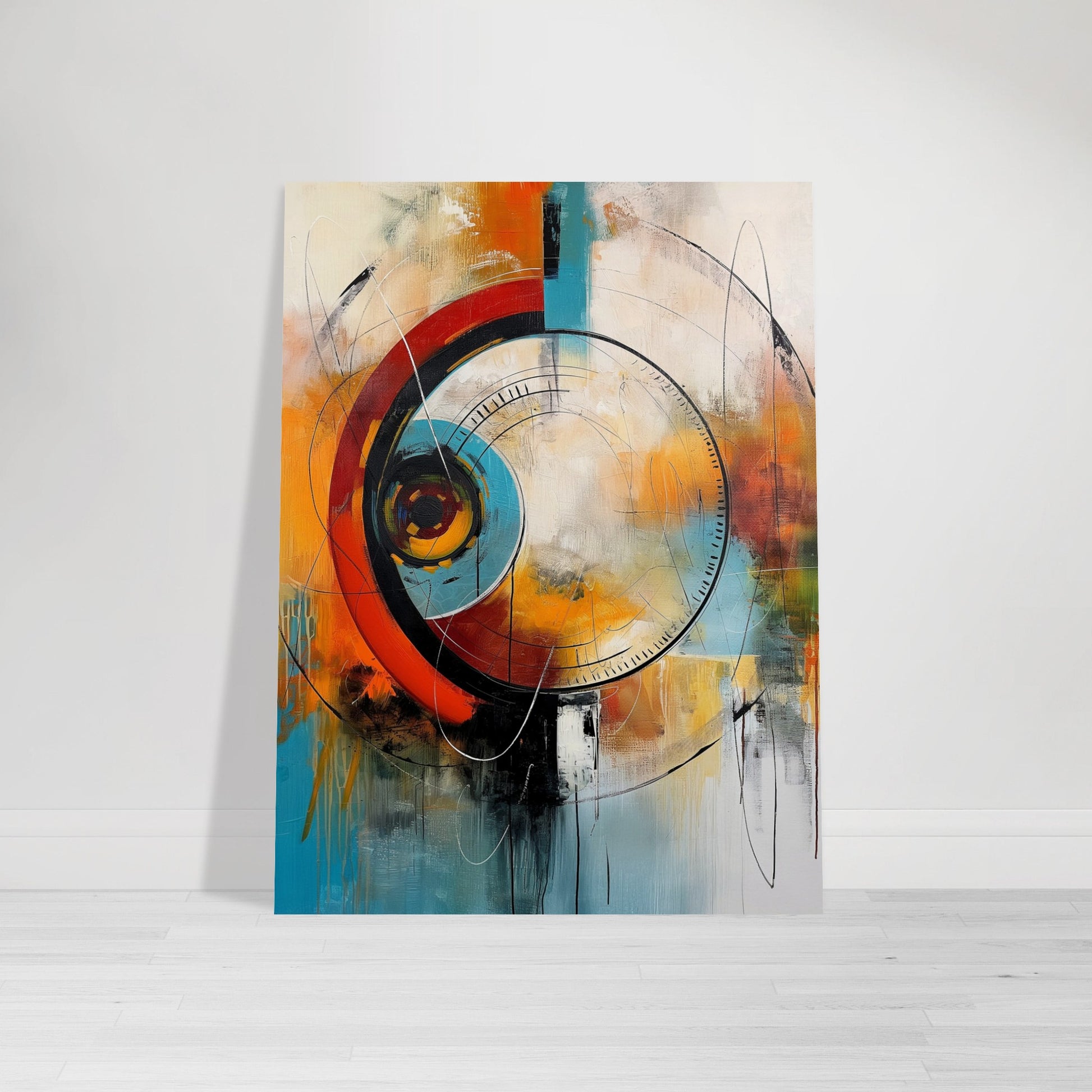 Spectral Synthesis - Abstract wall art-poster