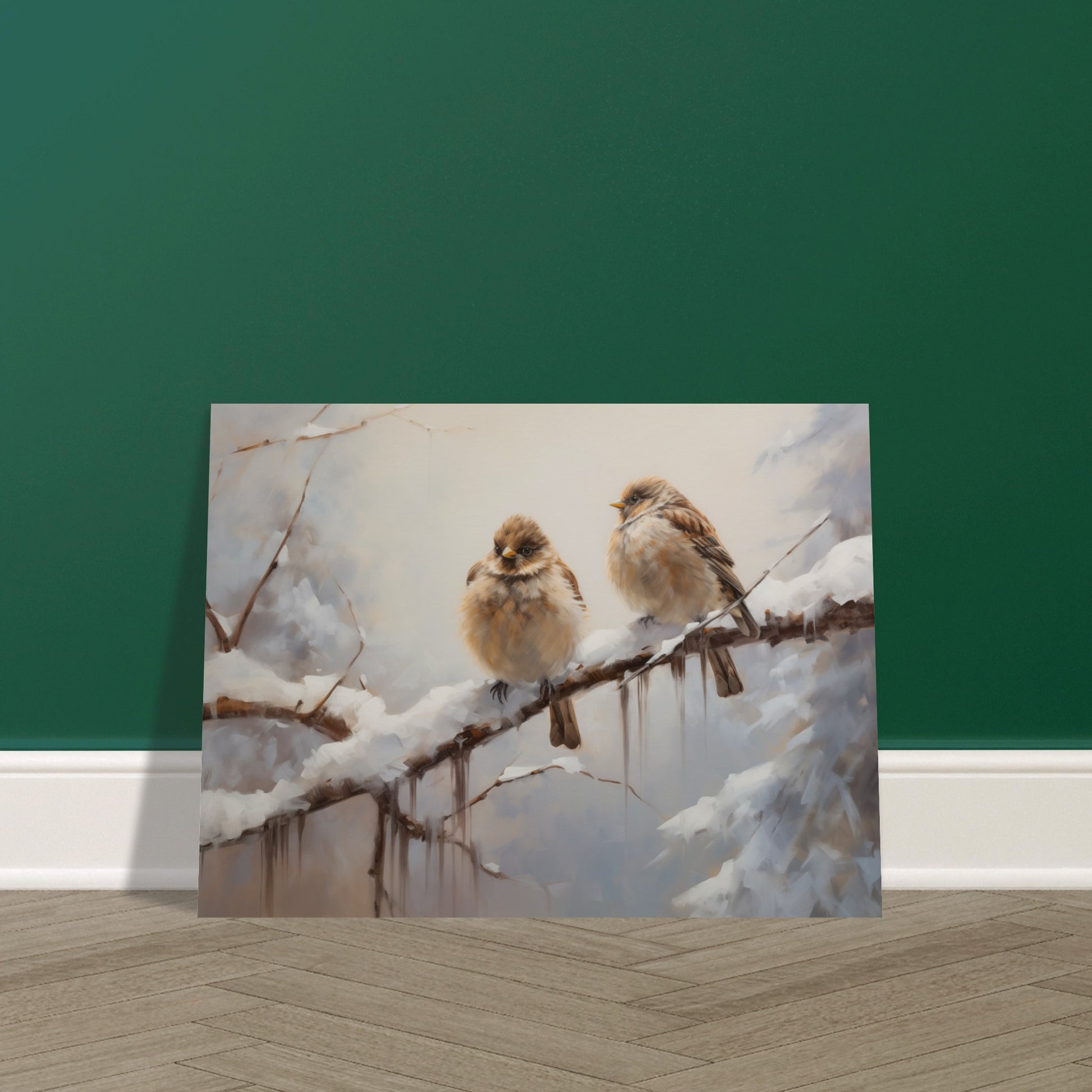 Winter Whispers - Nature Art-poster