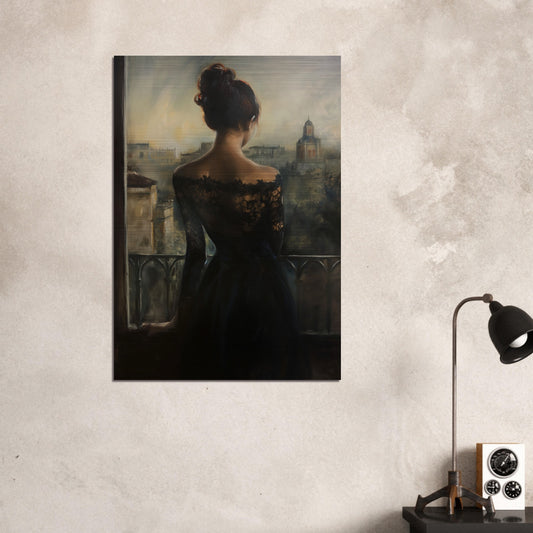 Elegance at Dusk - Fine arts-print-on-aluminum