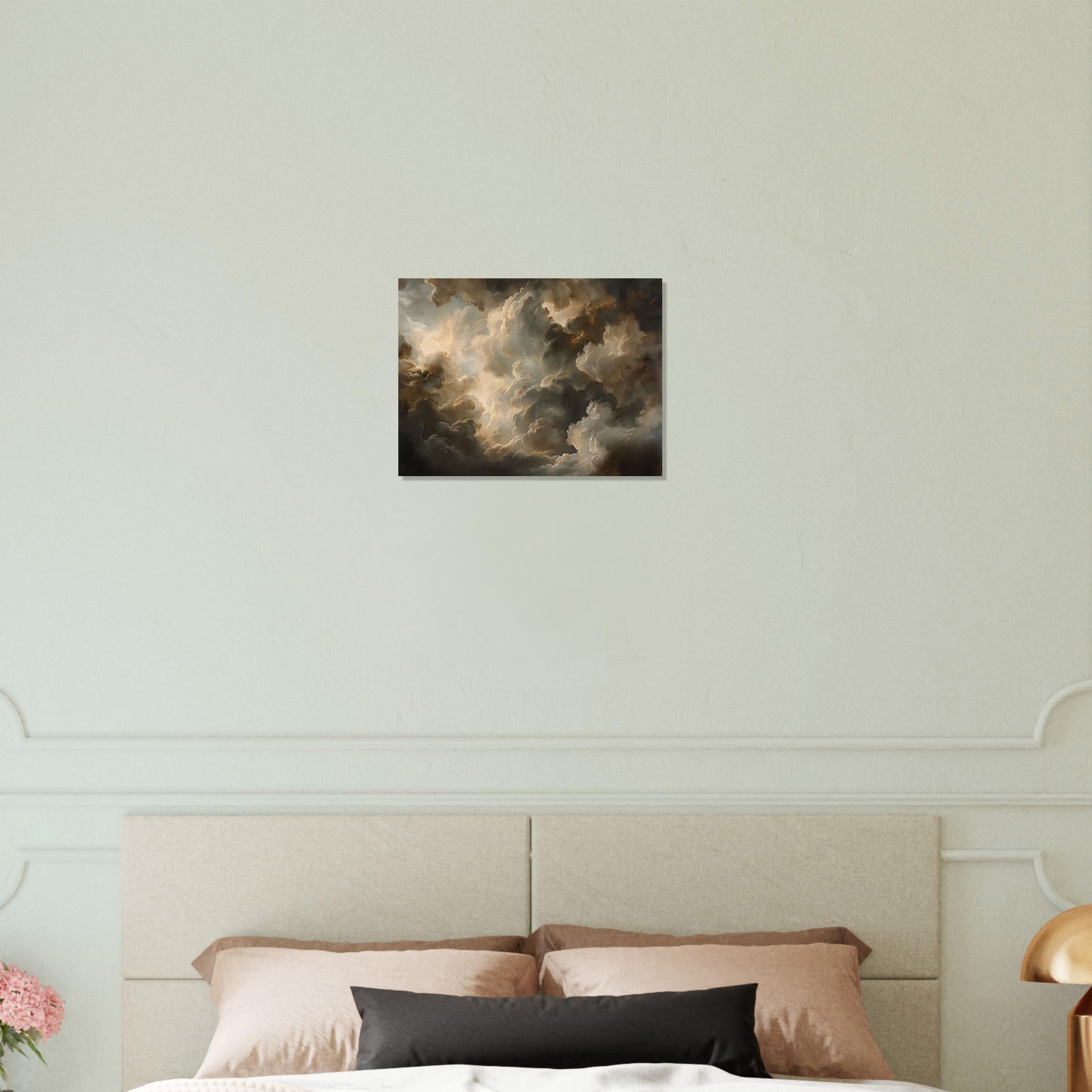 Majesty Above - The Theatrical Cloudscape Canvas - Nature Art-print-on-foam-board