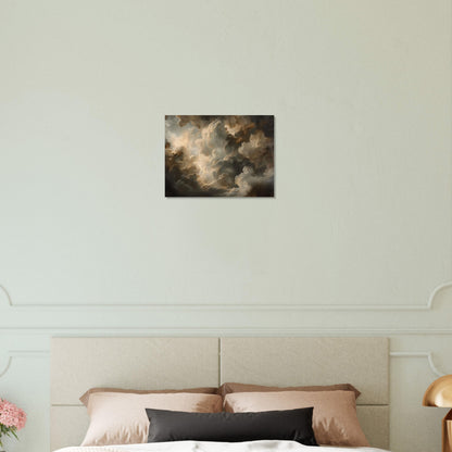 Majesty Above - The Theatrical Cloudscape Canvas - Nature Art-print-on-foam-board