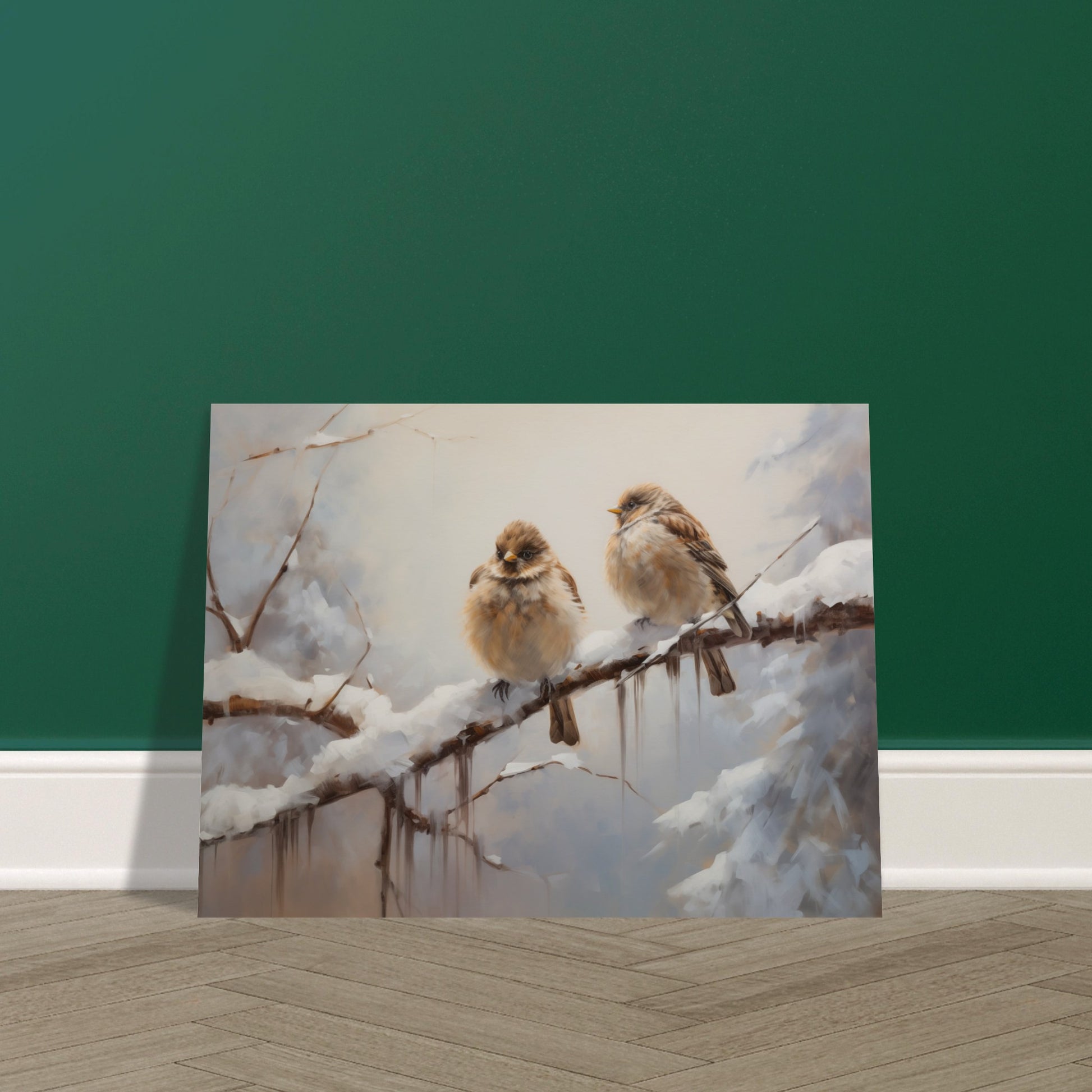 Winter Whispers - Nature Art-poster