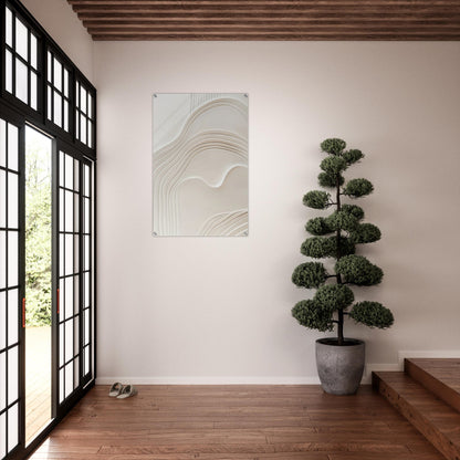 Elegant Abstraction - Abstract wall art-print-on-acrylic