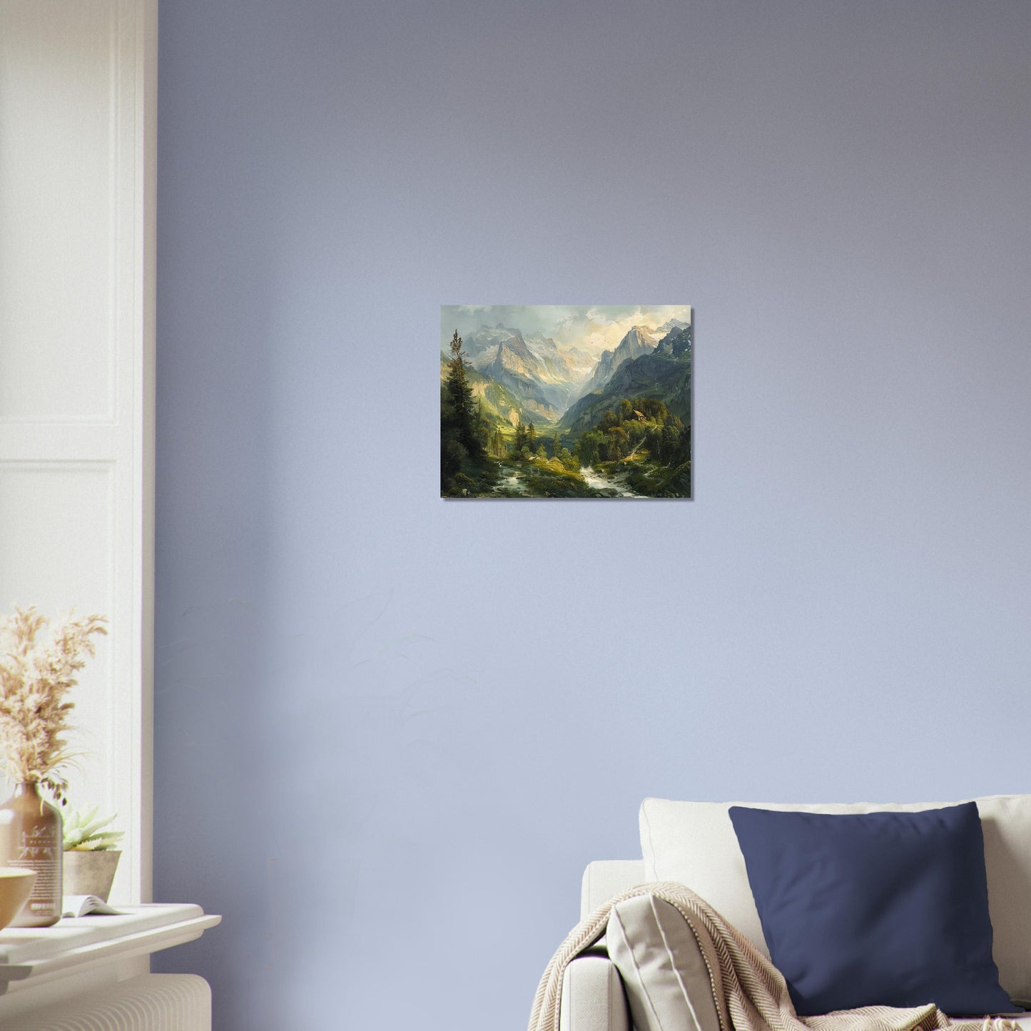 Alpine Serenity - A Portrait of the Tztal Valley - Nature Art-poster