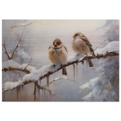 Winter Whispers - Nature Art-print-on-aluminum